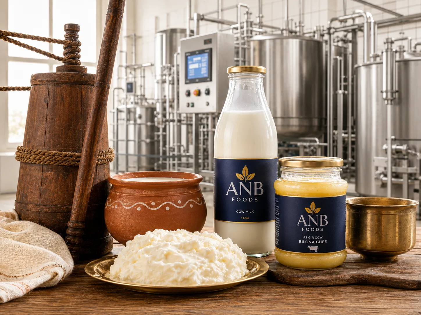 Traditional Bilona Process
